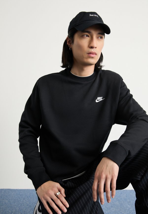 Nike Sportswear CRW - Hoodie - black/white
