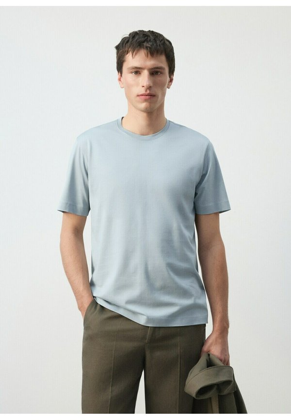 Mango ADULT - Basic T-shirt - aqua green