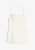 Bershka DRESS - Cocktail dress / Party dress - white