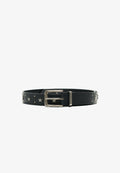 Bershka STAR STUDDED - BELT - Belt - black