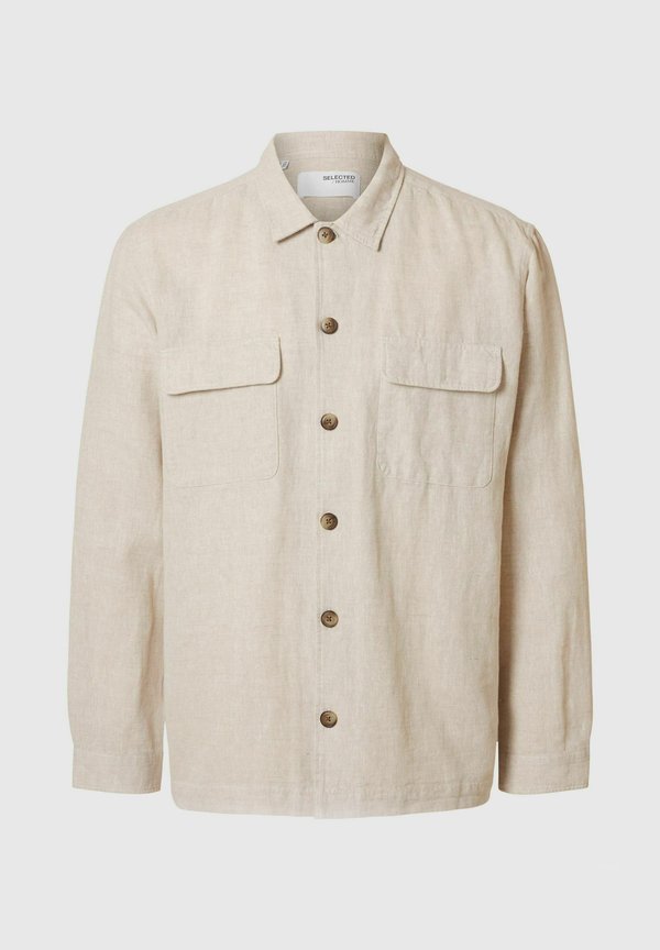 Selected Over Linen Blend