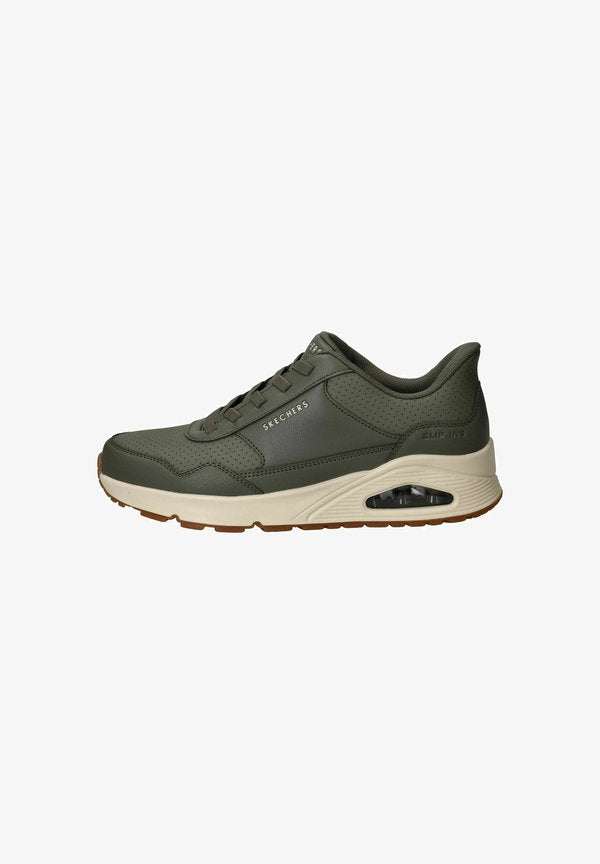 Skechers 183023 SLIP-INS UNO BANKSIA - Trainers - olv