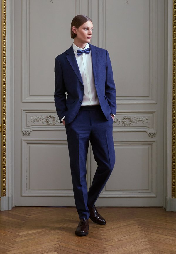 Selected Suit Linen Blend