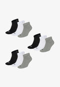 Puma 9 PACK - Sneaker socks - grau