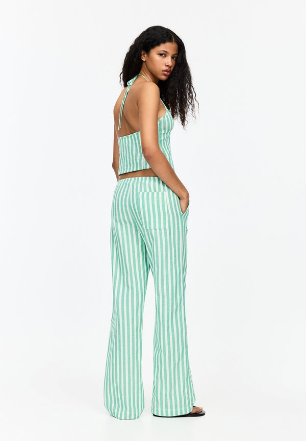 PULL&BEAR RUSTIC STRIPED - JOGGERS