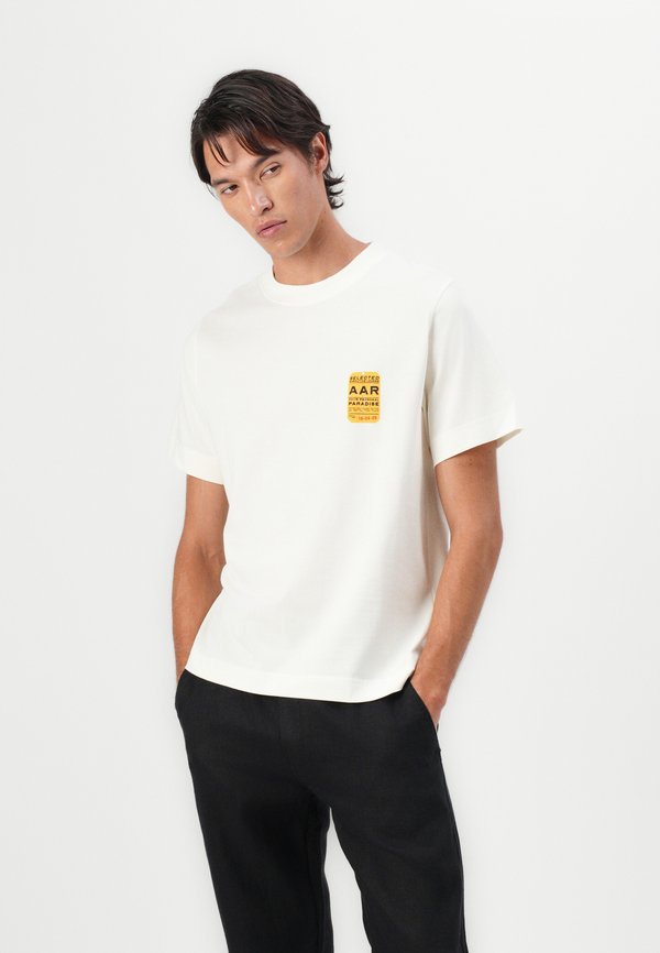 Selected crewneck regular fit printed