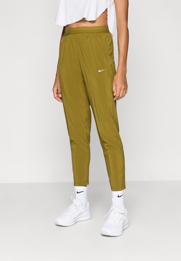 Nike Performance TEMPO - Tracksuit bottoms - olive flak/reflective silver-coloured