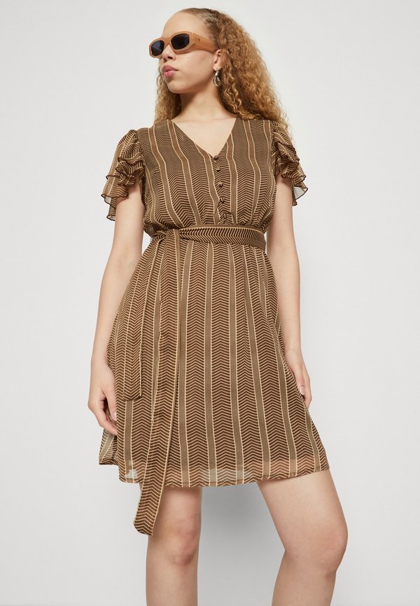 VILA VINORA V NECK SHORT DRESS