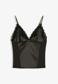 Bershka Top - black