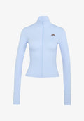 adidas Performance 3 STRIPES STUDIO ZIP THROUGH JACKET - Training jacket - glow blue