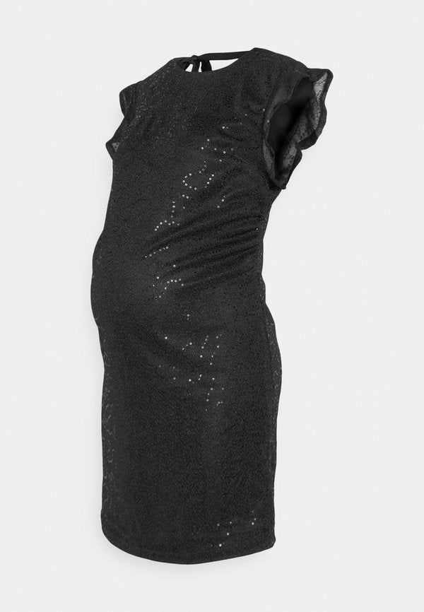ONLY MATERNITY OLMDUNA FRILL SHORT DRESS