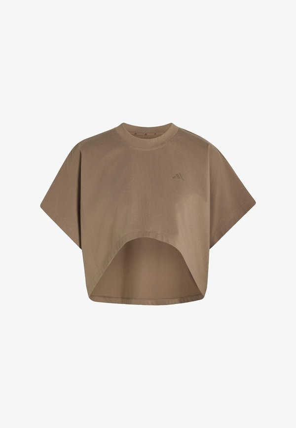 adidas Performance ADIDAS PERFORMANCE PRIMELIFT WORKOUT GRAPHICS T-SHIRT - Print T-shirt - khaki six