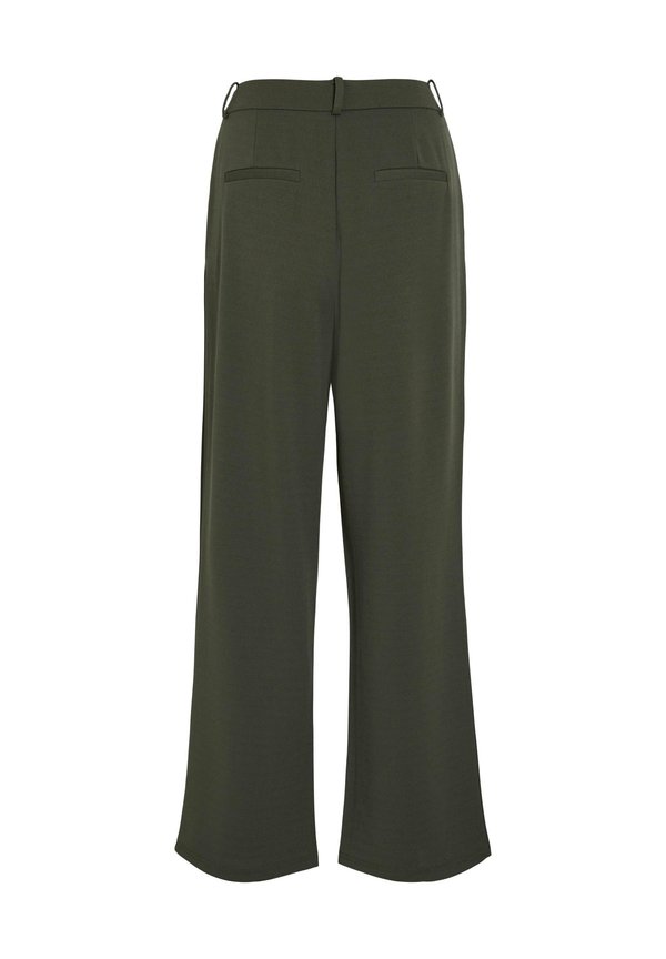 VILA VICLUA HW WIDE BUTTON PANTS- NOOS