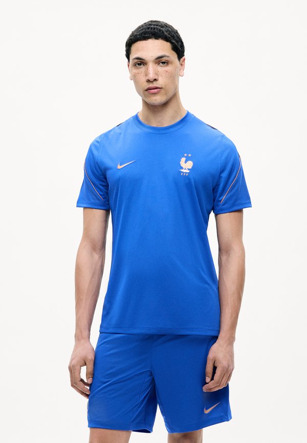 Nike Performance FRANCE STRIKE TOP - National team wear - game royal/blackened blue/metallic copper