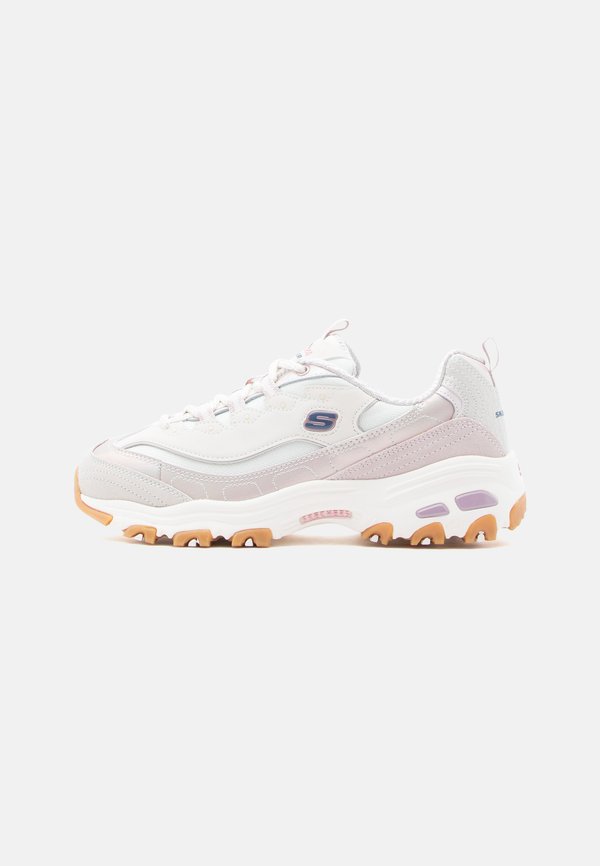 Skechers D LITES - Trainers - pink/off white
