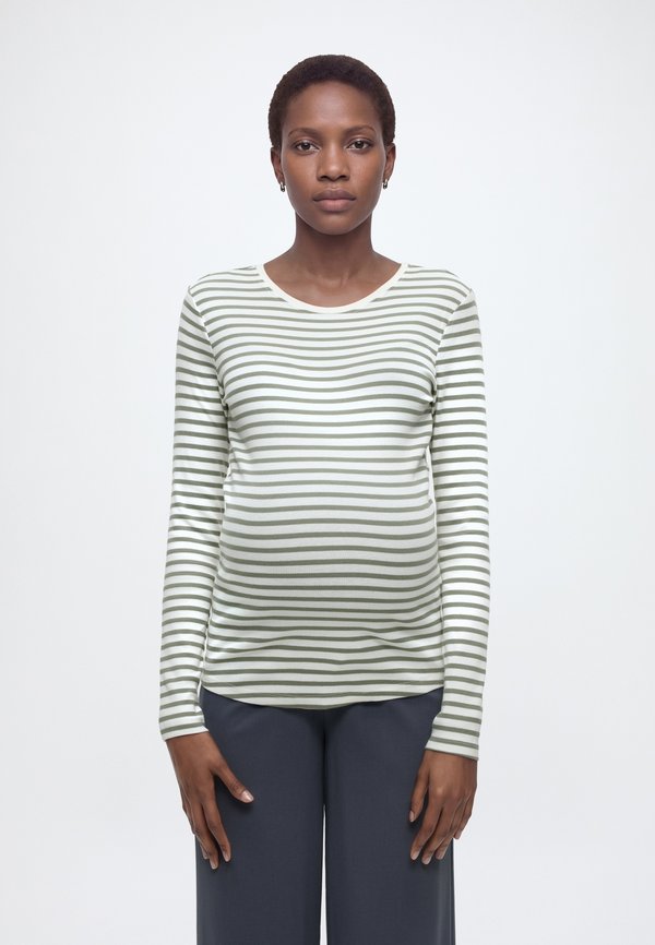 ONLY MATERNITY OLMBEA L/S O-NECK TOP 2-PACK JRS