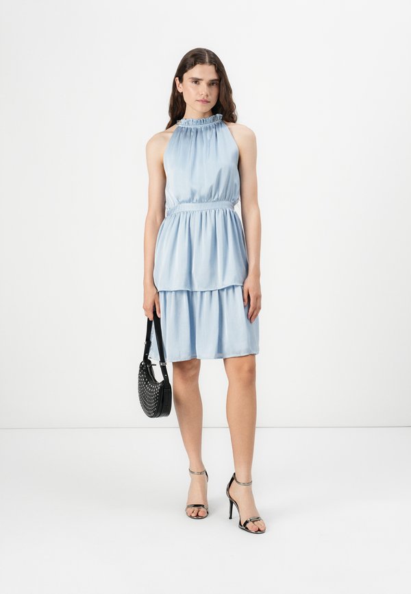 VILA VINIDIA HALTERNECK SHORT DRESS