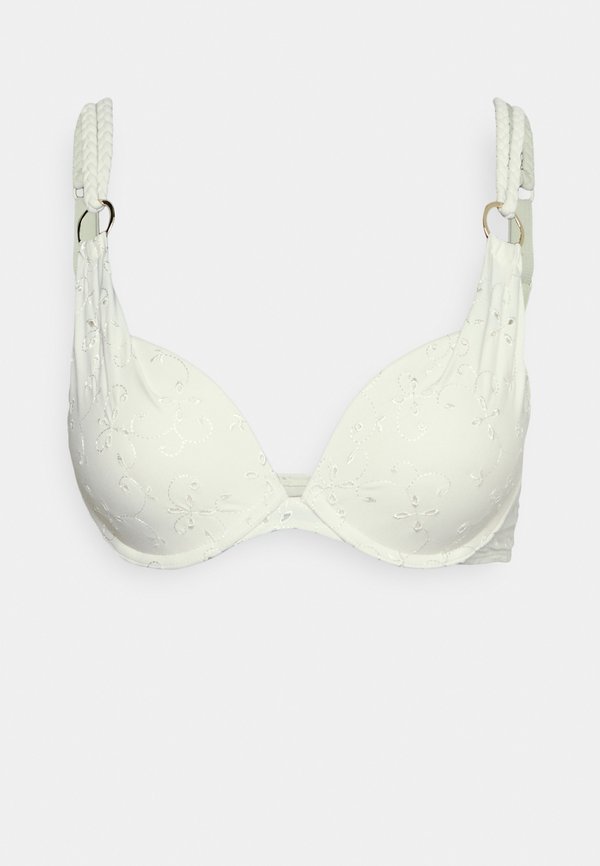 Hunkemöller BRODERIE PADDED PUSH-UP UNDERWIRED BIKINI-TOP