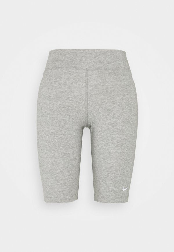 Nike Sportswear BIKER - Shorts - grey heather/white