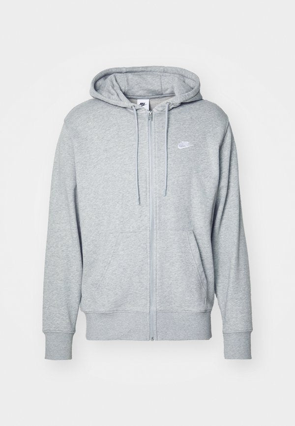 Nike Sportswear Zip-up sweatshirt - dark grey heather/light smoke grey/white