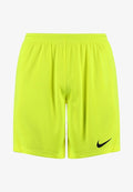 Nike Performance DRY PARK III - Sports shorts - volt / black