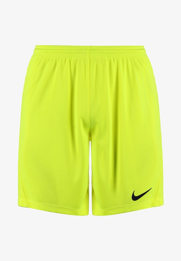 Nike Performance DRY PARK III - Sports shorts - volt / black
