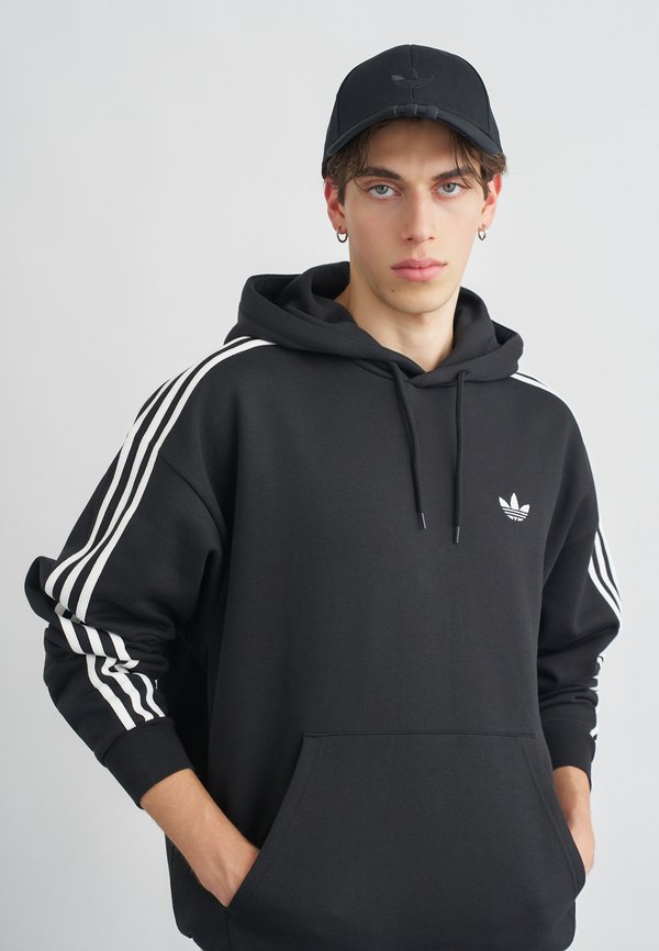 adidas Originals HOODY LOOSE - Hoodie - black