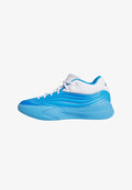 adidas Performance DAME X UNISEX - Basketball shoes - blue burst   cloud white   lucid ray blue