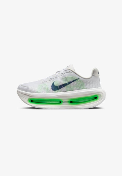 Nike Performance VOMERO PREMIUM - Road running shoes - white/midnight navy/green spark/summit white/off white
