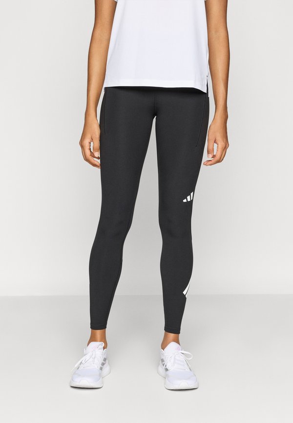 adidas Performance ADI365 3S 1/1 L - Running tights - black