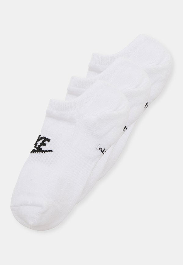 Nike Sportswear EVERYDAY ESSENTIAL UNISEX 3 PACK - Socks - white/black