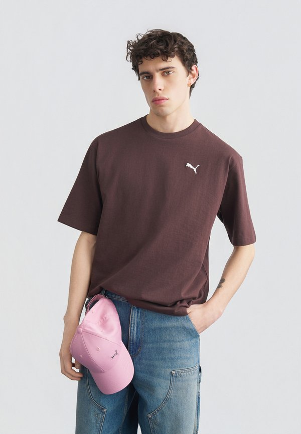 Puma Basic T-shirt - chocolate brown