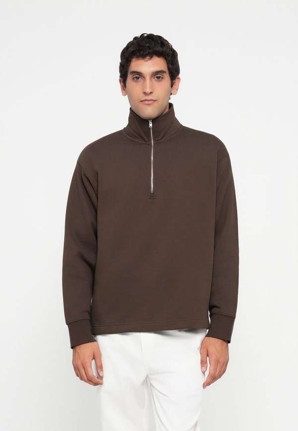 Selected Zipped sweat cotton