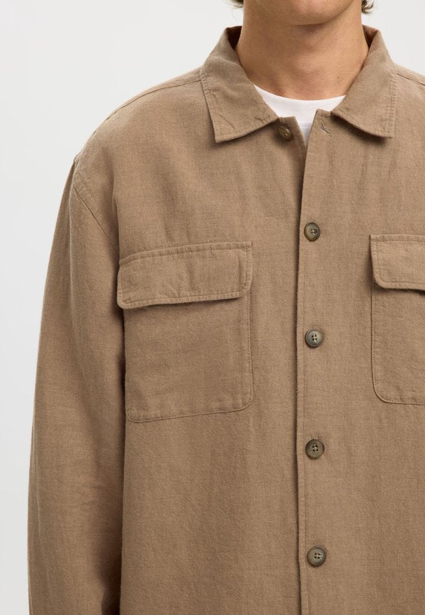 Selected Over Linen Blend