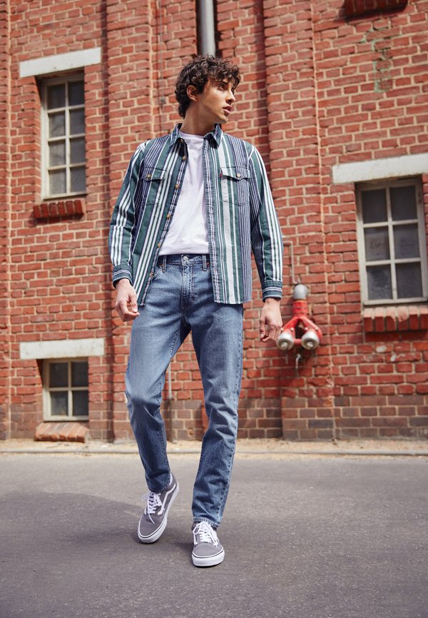 Levi's® 512® SLIM TAPER - Straight leg jeans - light indigo worn in