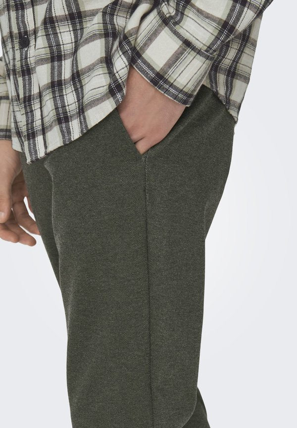 Only & Sons ONSMARK SLIM HERRINGBONE 2911 PANT NOOS
