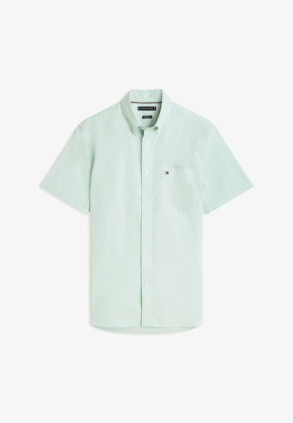 Tommy Hilfiger LIGHTWEIGHT SHORT SLEEVE OXFORD - Shirt - crushed mint
