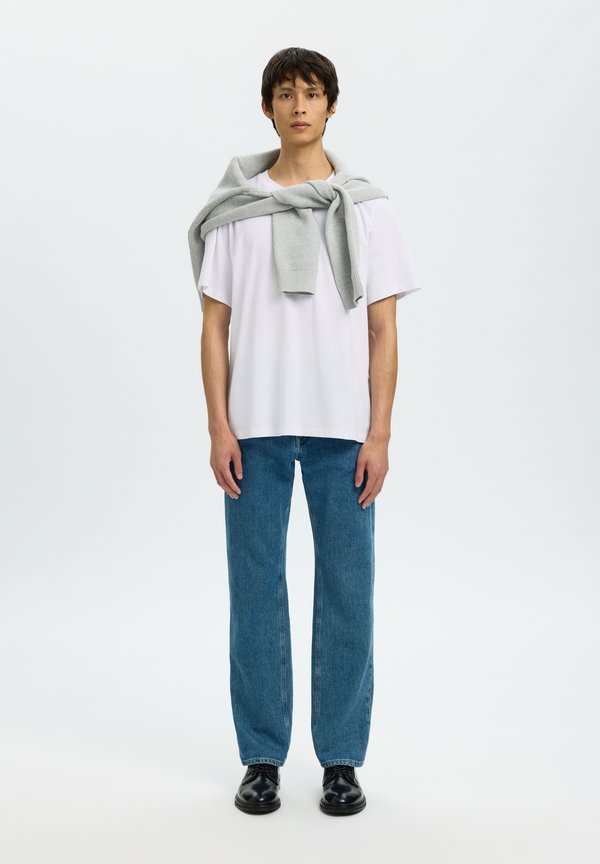 Selected SLMATLAS SS O-NECK TEE NOOS