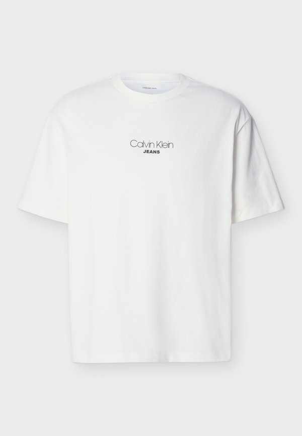 Calvin Klein Jeans GRAPHIC TEE - Print T-shirt - bright white