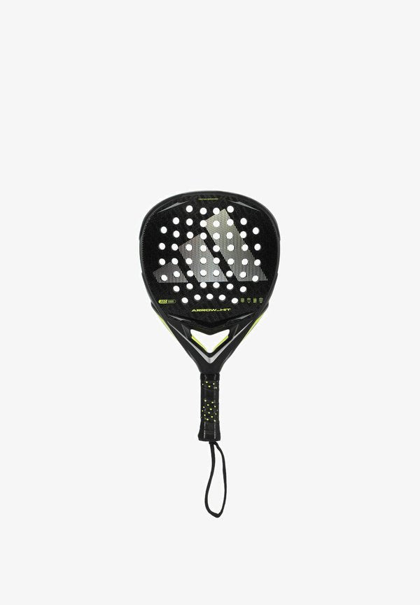 adidas Performance ARROW HIT 2026 - Padel racket - black/yellow