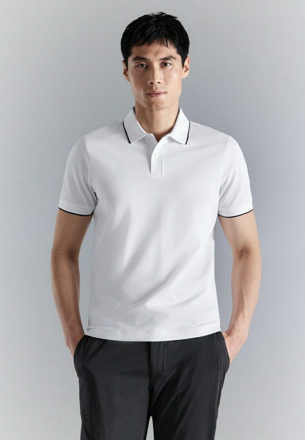 Mango Polo shirt - white