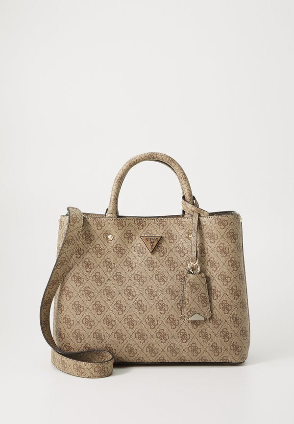 Guess MERIDIAN II GIRLFRIEND SATCHEL - Handbag - latte
