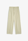 Bershka SUPER BAGGY RUSTIC TROUSERS 00995721 - Trousers - green