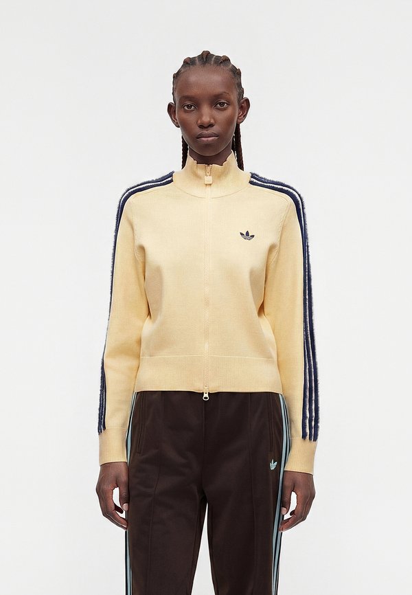 adidas Originals FIREBIRD - Cardigan - warm vanilla/night indigo