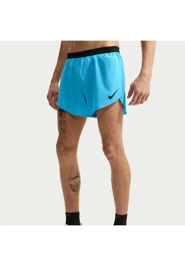 Nike Performance SHORT - Sports shorts - light current blue black