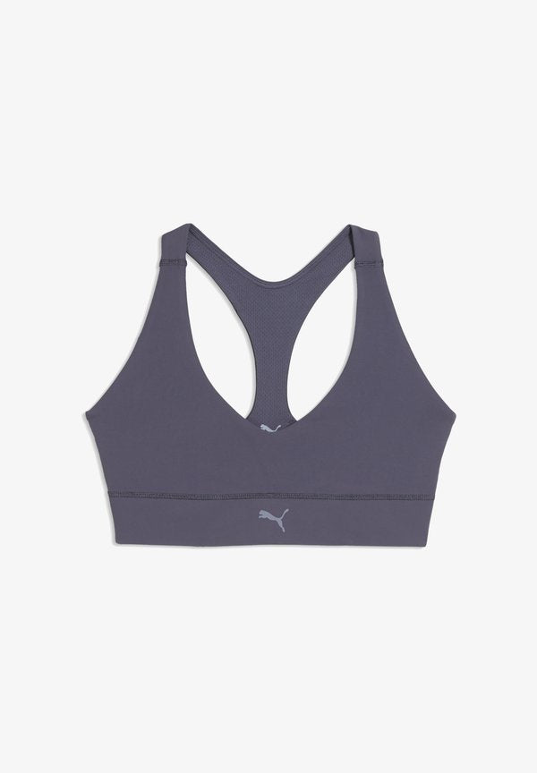 Puma SHAPELUXE BRA - MID - Medium support sports bra - inky depths