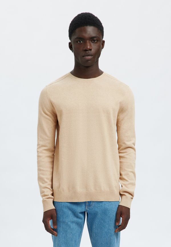 Selected SLHBERG CREW NECK NOOS