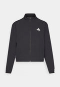 adidas Performance WORKOUT ESSENTIALS 3-STRIPES WOVEN WARM UP JACKET - Training jacket - black/white