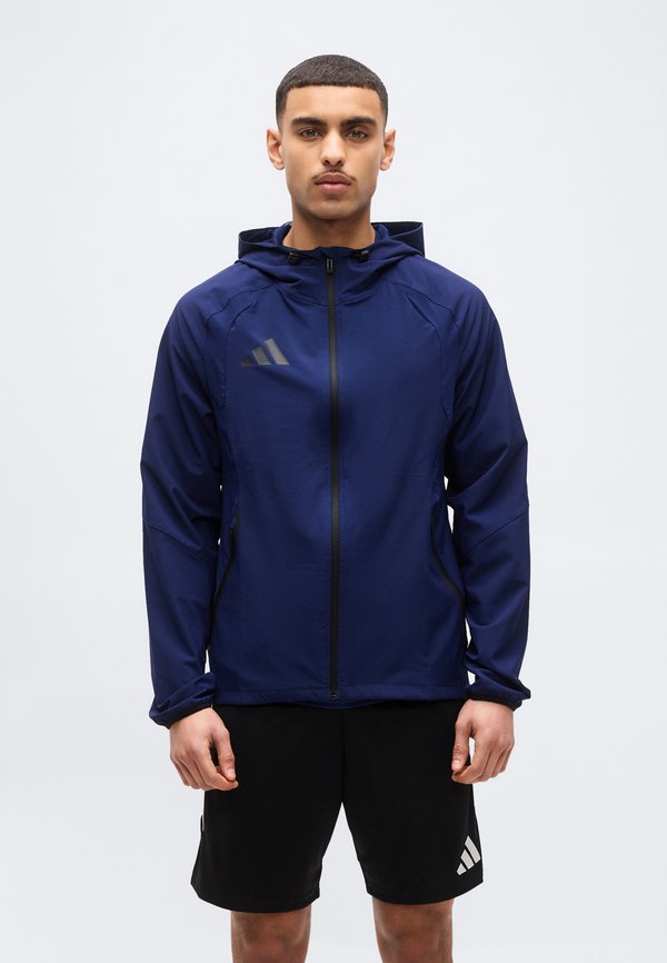 adidas Performance TIRO TRAVEL  - Windbreaker - team navy blue 2/black