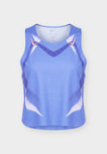 Nike Performance CROP TANK - Top - sapphire/hot lava/black